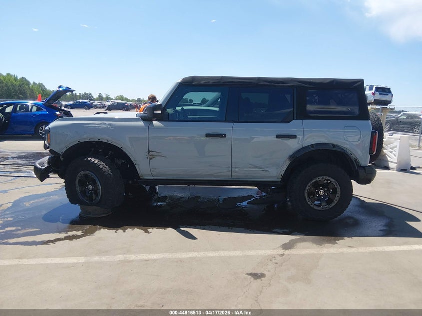 2022 Ford Bronco 2.7 Badlands grey Lot 111044816513 Vin 1FMEE5DP6NLB16509