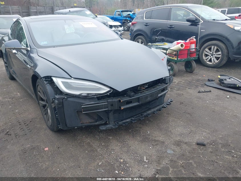 2018 Tesla Model s 100D/75D/P100D grey Lot 111044816618 Vin 5YJSA1E40JF293215