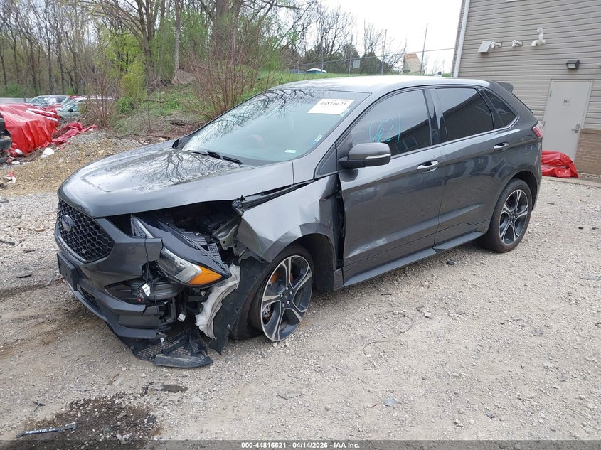 2020 Ford Edge 2.7 St grey Lot 111044816621 Vin 2FMPK4AP2LBA74529