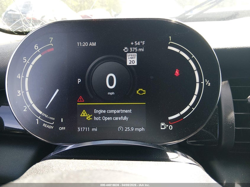 2021 Mini Hardtop Cooper VIN: WMWXR3C09M2N71804 Lot: 44816636