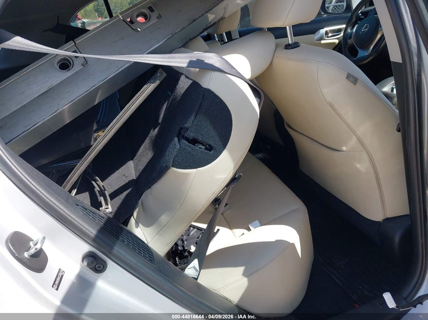 2012 Lexus Ct 200H Premium VIN: JTHKD5BH1C2086195 Lot: 44816644