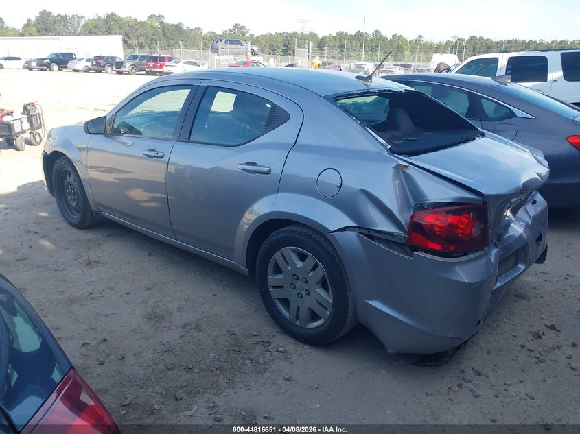 Vin: 1c3cdzab6en139117, lot: 45313922, dodge avenger se 20143