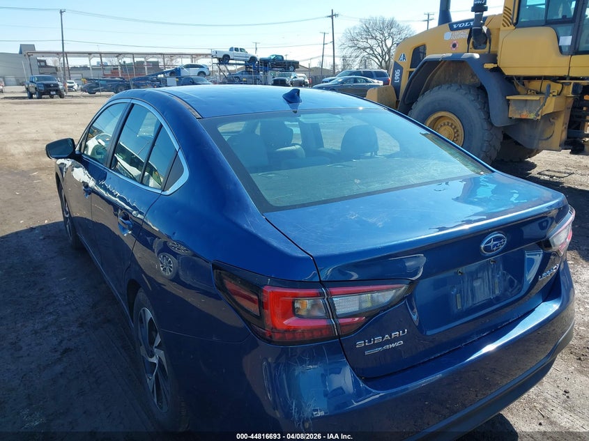 2022 Subaru Legacy Premium VIN: 4S3BWAC63N3021802 Lot: 44816693