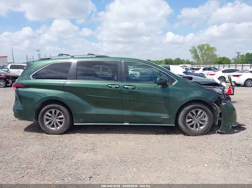 2021 Toyota Sienna Xle VIN: 5TDJSKFCXMS036356 Lot: 44816738