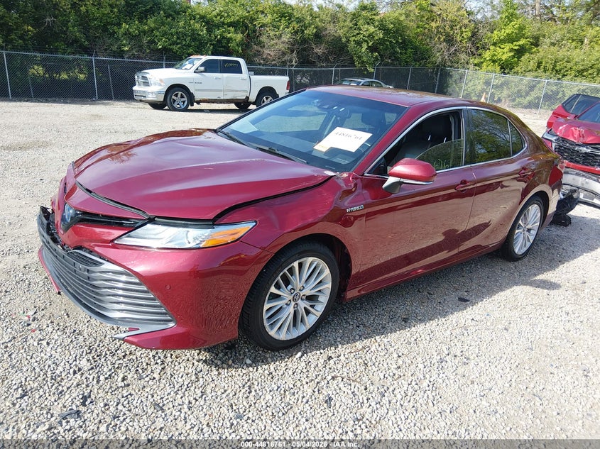 2018 Toyota Camry Hybrid Xle 4T1B21HK7JU506168 photo 1