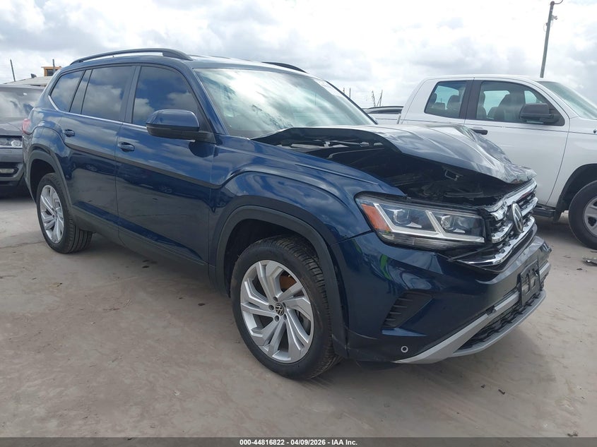 1V2WR2CA3MC554278 2021 Volkswagen Atlas 3.6L V6 Se W/Technology auction photo 1