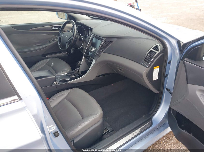 2013 Hyundai Sonata 2.4 Hybrid Limited blue Lot 111044816856 Vin KMHEC4A49DA079556