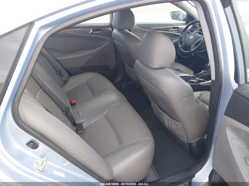 2013 Hyundai Sonata 2.4 Hybrid Limited blue Lot 111044816856 Vin KMHEC4A49DA079556