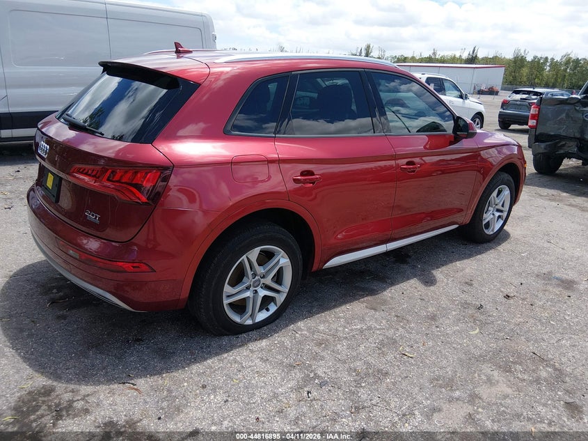 Vin: wa1anafy3j2110260, lot: 45314167, audi q5 2.0t premium/2.0t tech premium 20184