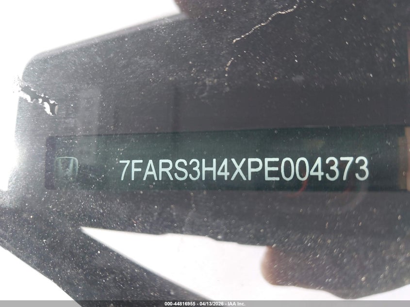 VIN 7FARS3H4XPE004373 2023 HONDA CR-V EX 2WD
