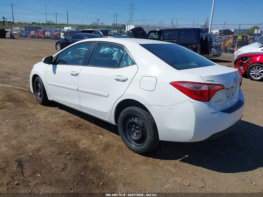 2017 Toyota Corolla Le