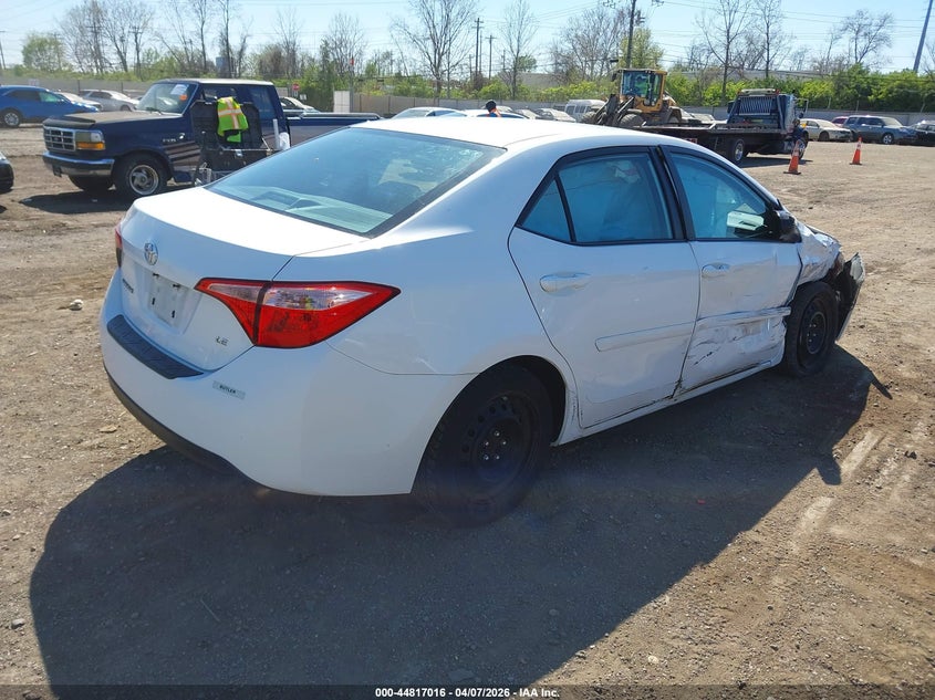 2017 Toyota Corolla Le