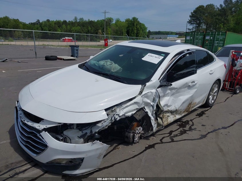 2021 Chevrolet Malibu Fwd Lt 1G1ZD5ST9MF015978 photo 1