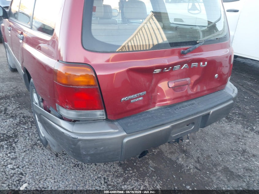 2000 Subaru Forester S VIN: JF1SF6552YH711510 Lot: 44817044