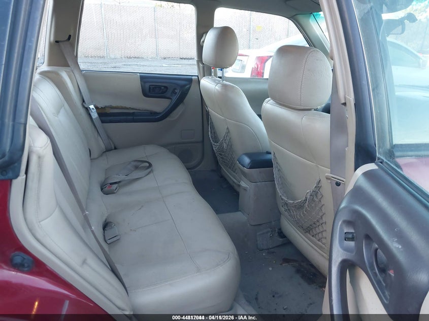 2000 Subaru Forester S VIN: JF1SF6552YH711510 Lot: 44817044