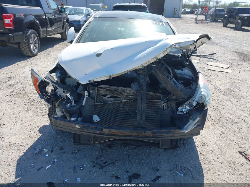 2013 Hyundai Sonata 2.4 Limited white Lot 111044817109 Vin 5NPEC4ACXDH699403
