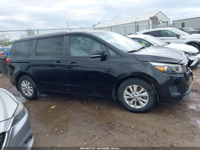2016 Kia Sedona Lx VIN: KNDMB5C1XG6099768 Lot: 44817127