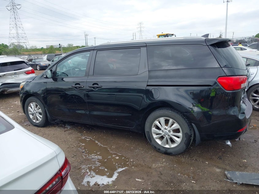 2016 Kia Sedona Lx VIN: KNDMB5C1XG6099768 Lot: 44817127