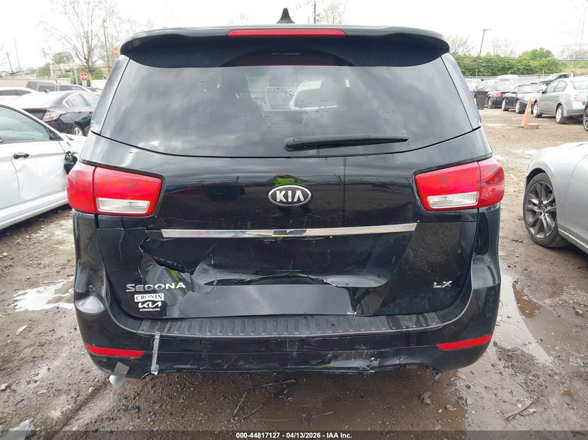 2016 Kia Sedona Lx VIN: KNDMB5C1XG6099768 Lot: 44817127