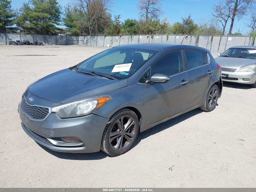 2016 Kia Forte 2.0 Ex grey Lot 111044817131 Vin KNAFX5A81G5529264