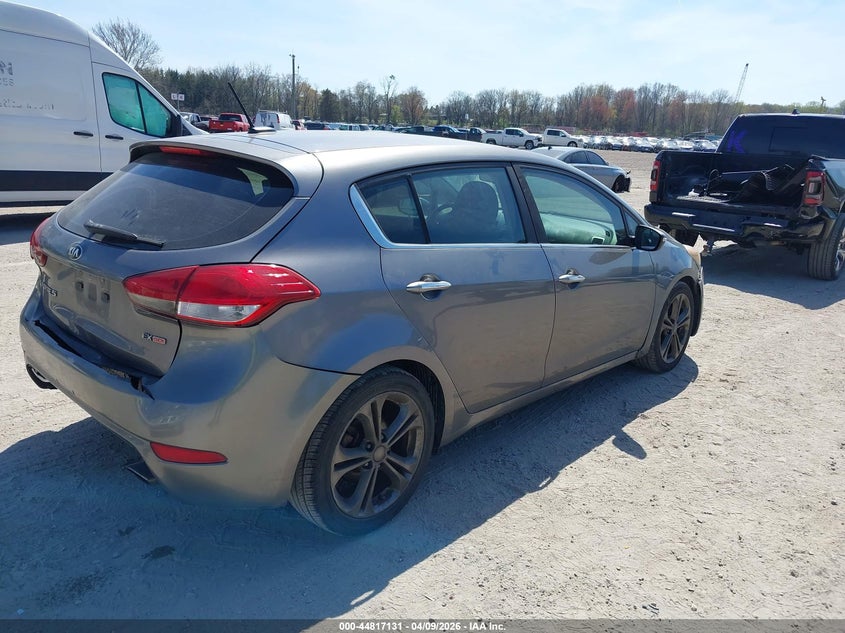 2016 Kia Forte 2.0 Ex grey Lot 111044817131 Vin KNAFX5A81G5529264