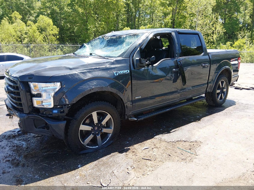 2016 Ford F-150 3.5 Xlt black Lot 111044817159 Vin 1FTEW1EG7GKF75971