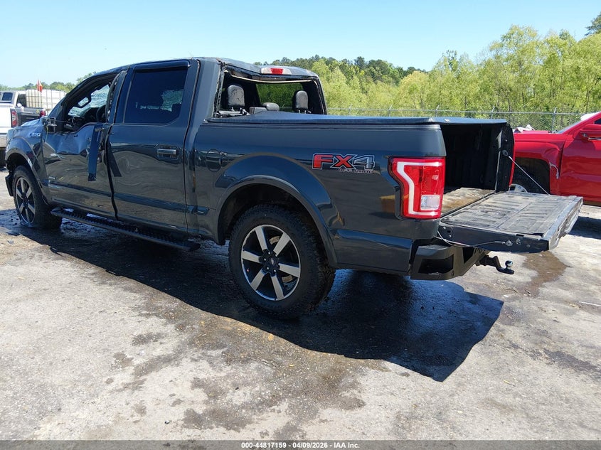 2016 Ford F-150 3.5 Xlt black Lot 111044817159 Vin 1FTEW1EG7GKF75971