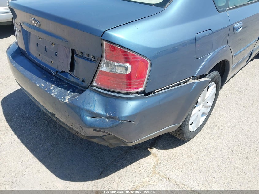 2005 Subaru Outback 3.0R VIN: 4S4BL84CX54222060 Lot: 44817235