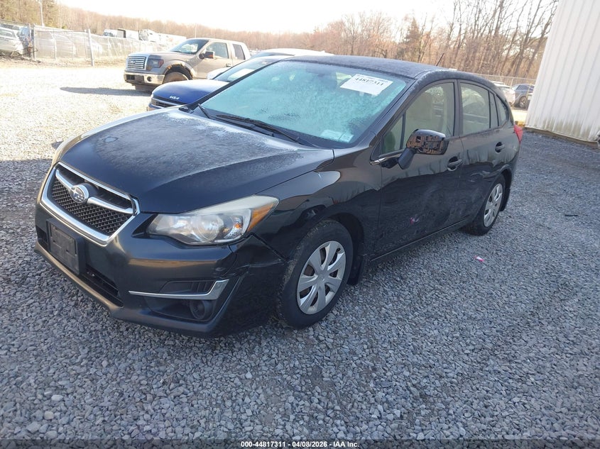 Vin: jf1gpaa69g8200976, lot: 45314583, subaru impreza 2.0i 20162