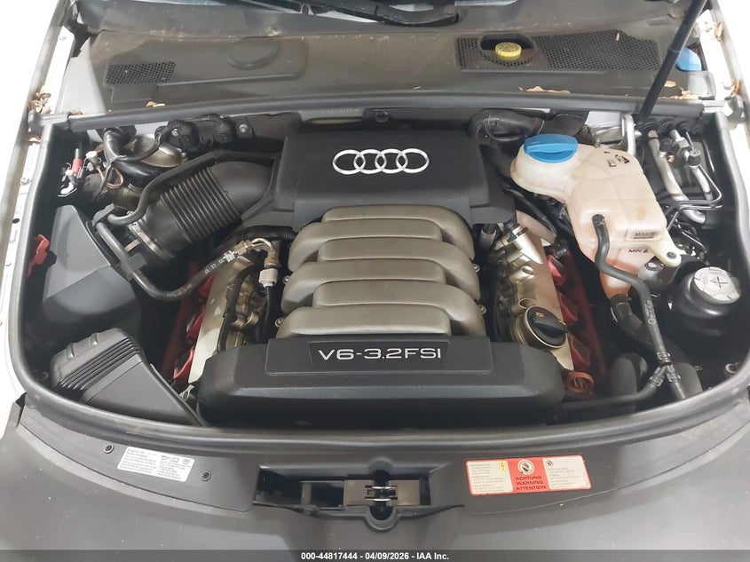 2008 Audi A6 3.2 Avant VIN: WAUKH74F48N089561 Lot: 44817444