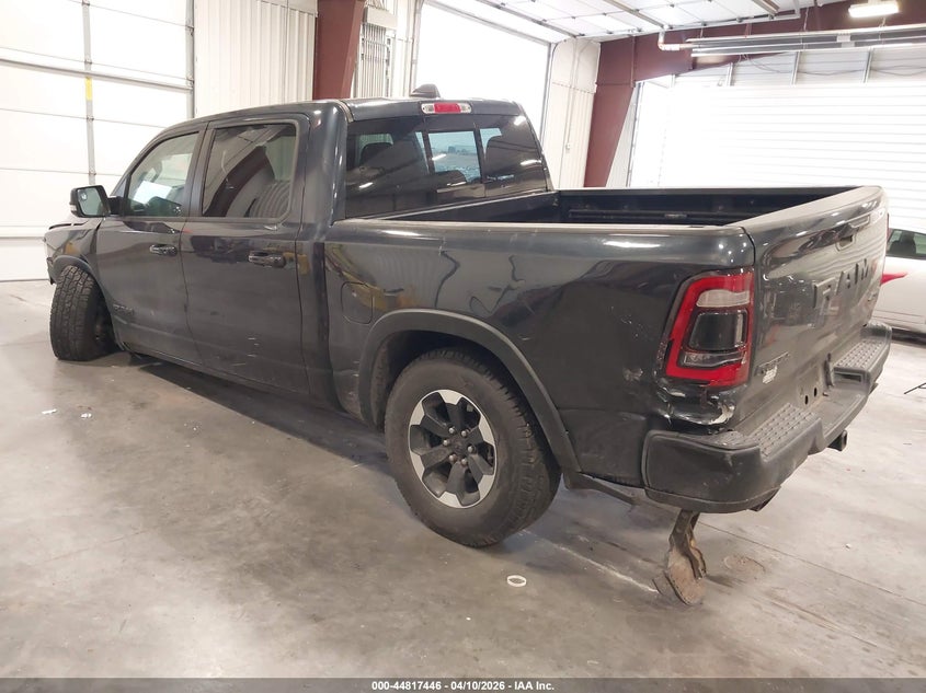 2021 Ram 1500 5.7 Ram Rebel 4X4 5'7 Box blue Lot 111044817446 Vin 1C6SRFLT2MN598423