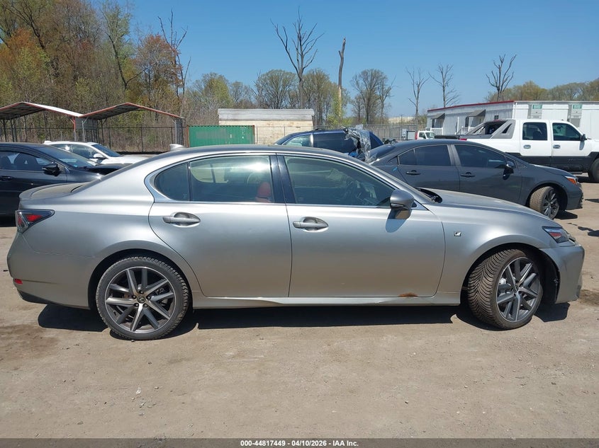 2017 Lexus Gs 350 F Sport VIN: JTHCZ1BL4HA004962 Lot: 44817449
