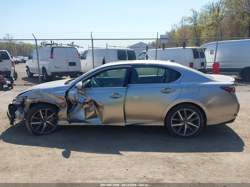 2017 Lexus Gs 350 F Sport VIN: JTHCZ1BL4HA004962 Lot: 44817449