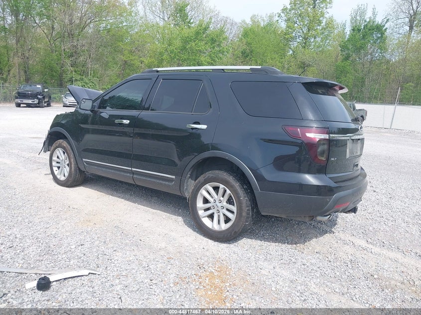 2013 Ford Explorer 3.5 Xlt black Lot 111044817467 Vin 1FM5K8D82DGA18264