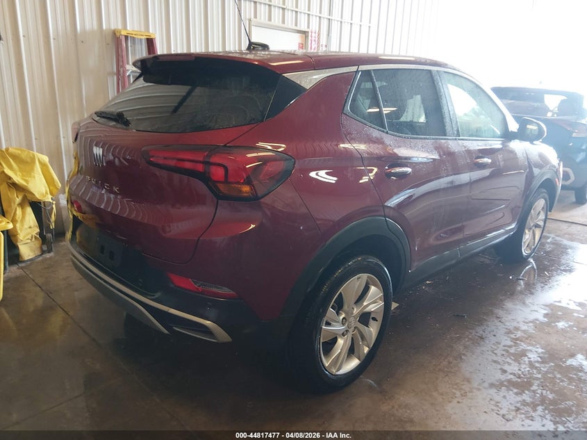Vin: kl4ambsl0sb108289, lot: 45314748, buick encore gx preferred fwd 20254