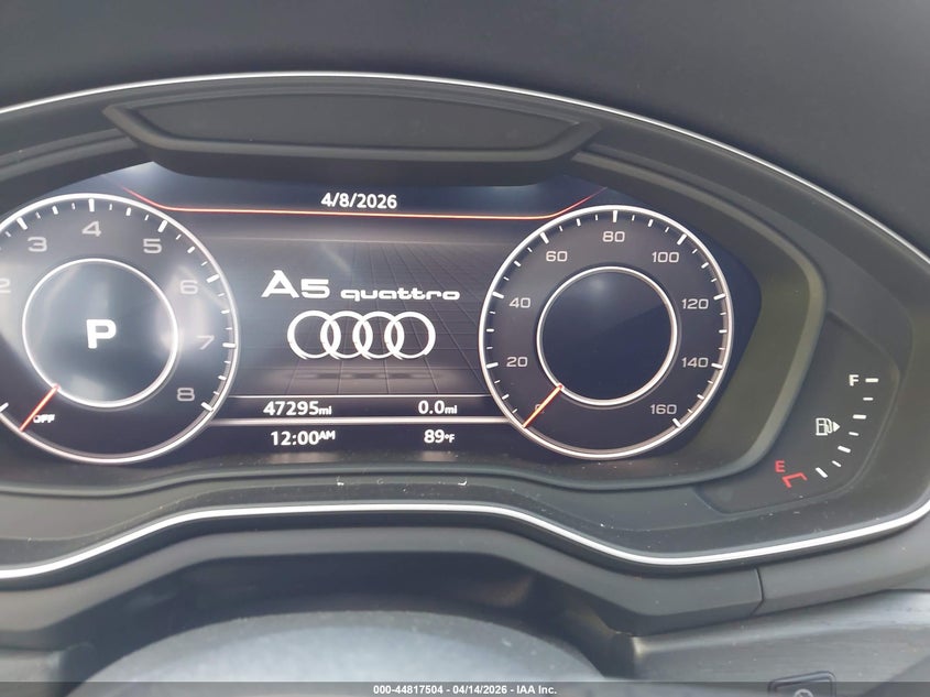 2018 Audi A5 2.0T Premium VIN: WAUENCF58JA086419 Lot: 44817504