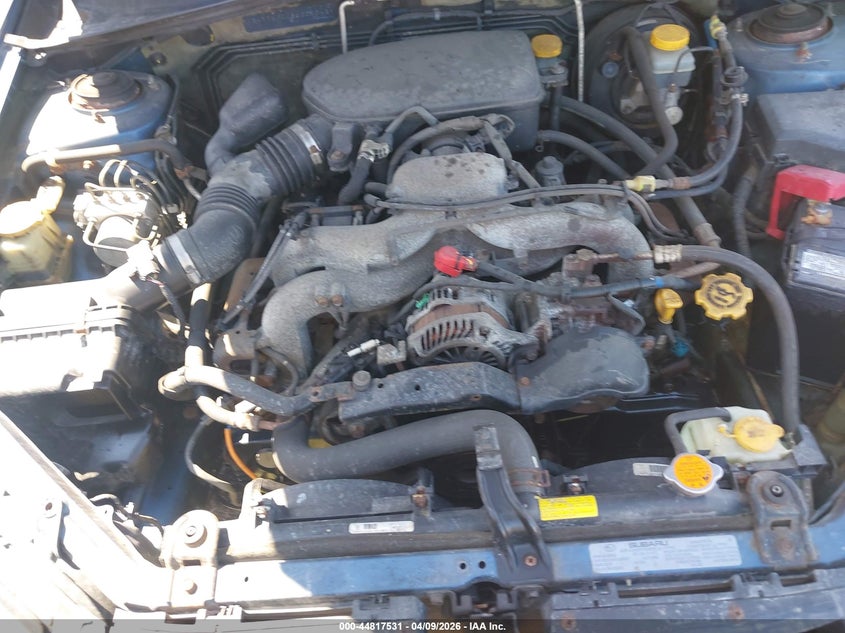 SUBARU OUTBACK 2008 VIN 4S4BP61C086355545