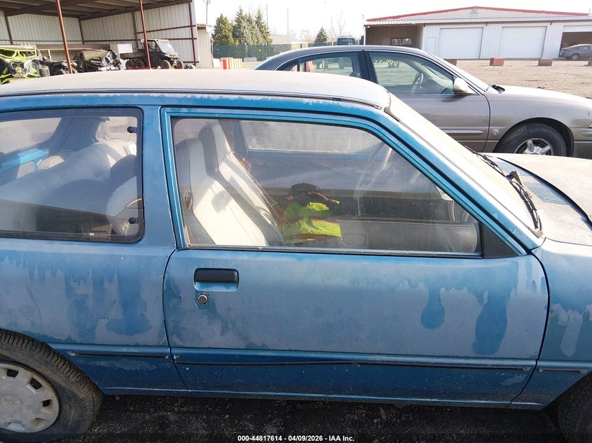 1988 CHEVROLET GEO SPRINT ER HATCHBACK 1.0L I3 CRB C