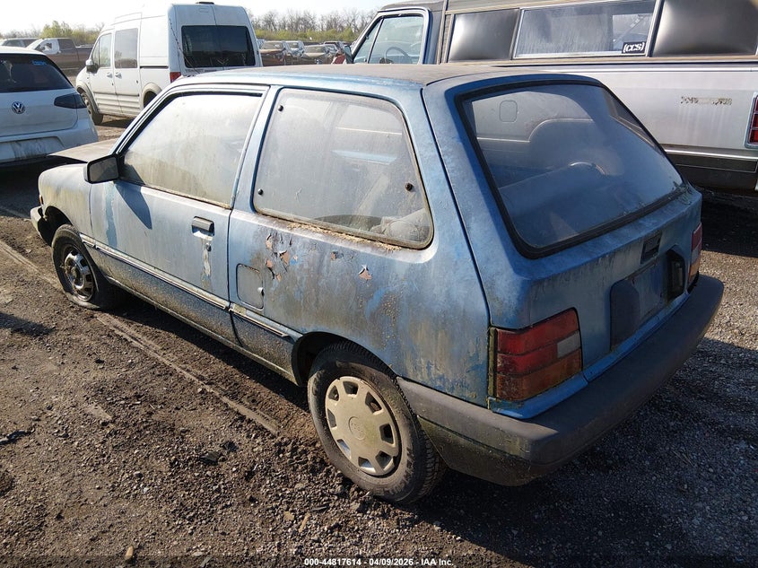 1988 CHEVROLET GEO SPRINT ER HATCHBACK 1.0L I3 CRB C