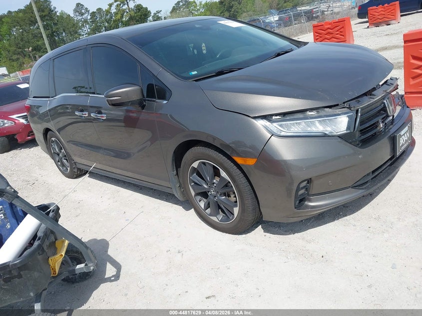 Vin: 5fnrl6h93mb015104, lot: 45314901, honda odyssey elite 20211