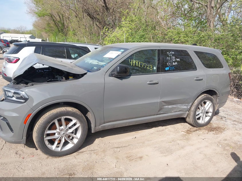 2026 Dodge Durango 3.6 Gt Awd Grey Lot 111044817723 Vin 1C4RDJDG9TC211967
