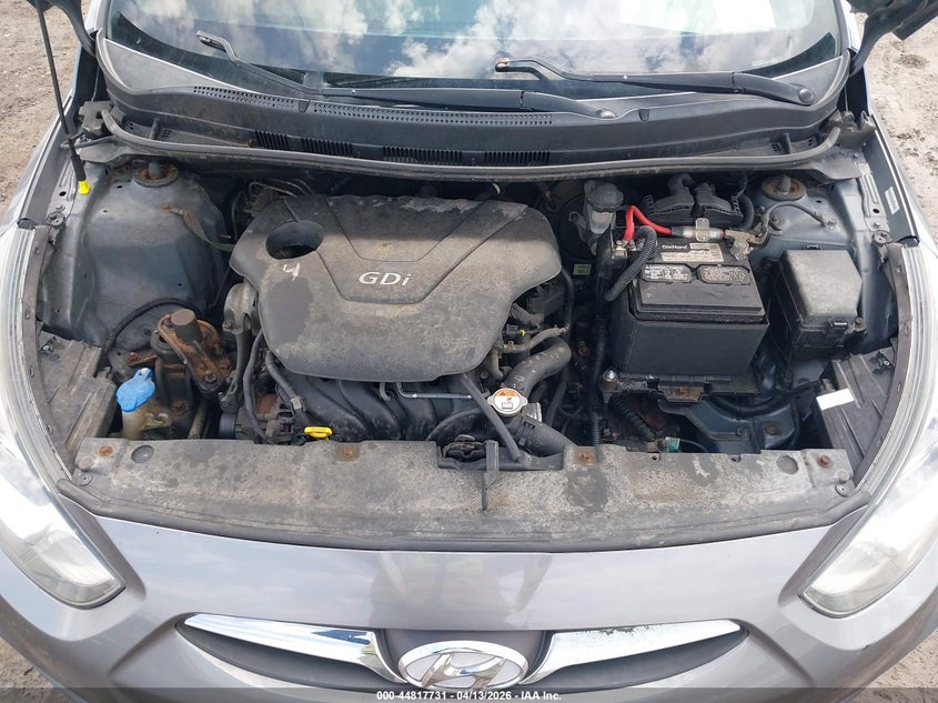 2013 Hyundai Accent Gls VIN: KMHCT4AEXDU487904 Lot: 44817731