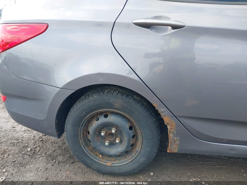 2013 Hyundai Accent Gls VIN: KMHCT4AEXDU487904 Lot: 44817731