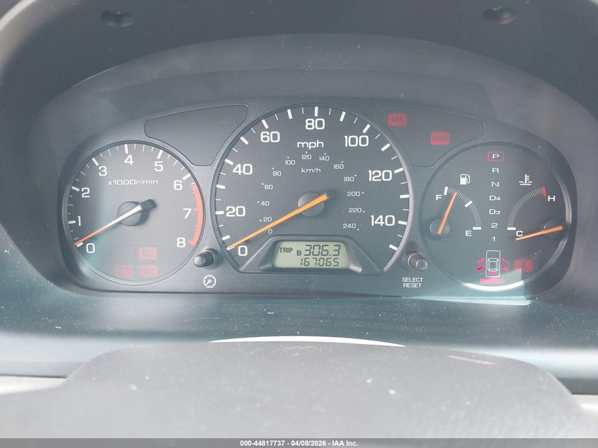 2000 Honda Accord 2.3 Ex VIN: 1HGCG5659YA134683 Lot: 44817737