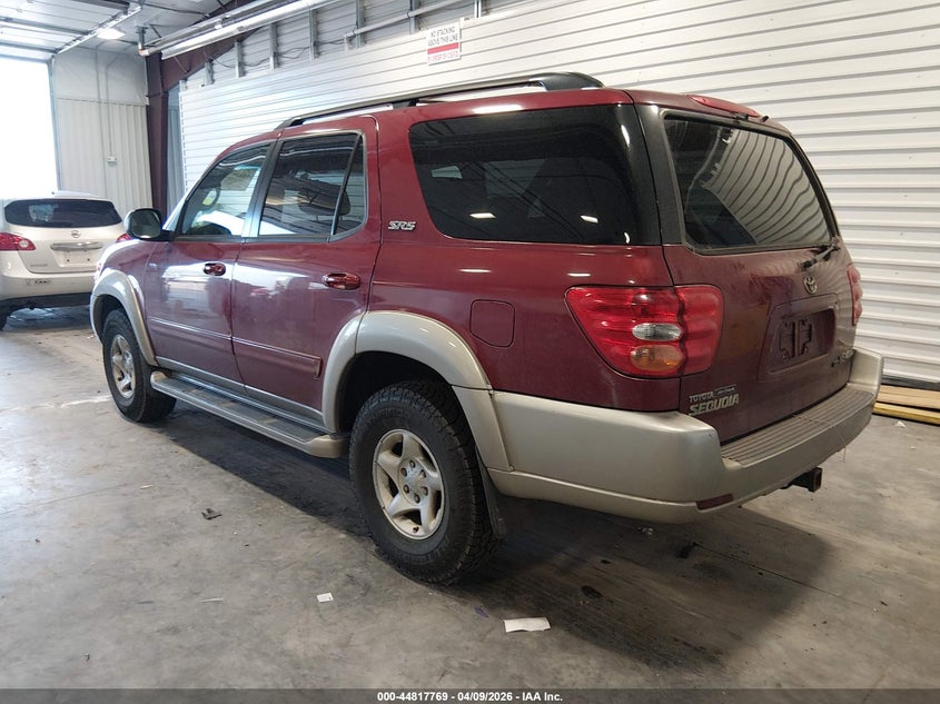 2002 Toyota Sequoia Sr5 V8