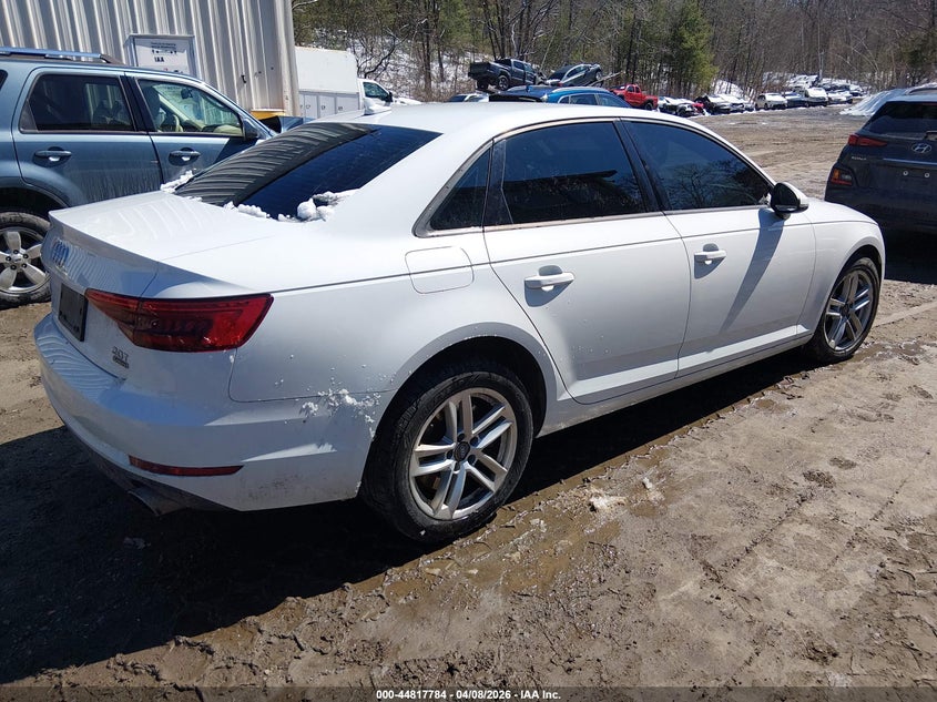 Vin: wauanaf46hn062858, lot: 45315055, audi a4 2.0t premium 20174