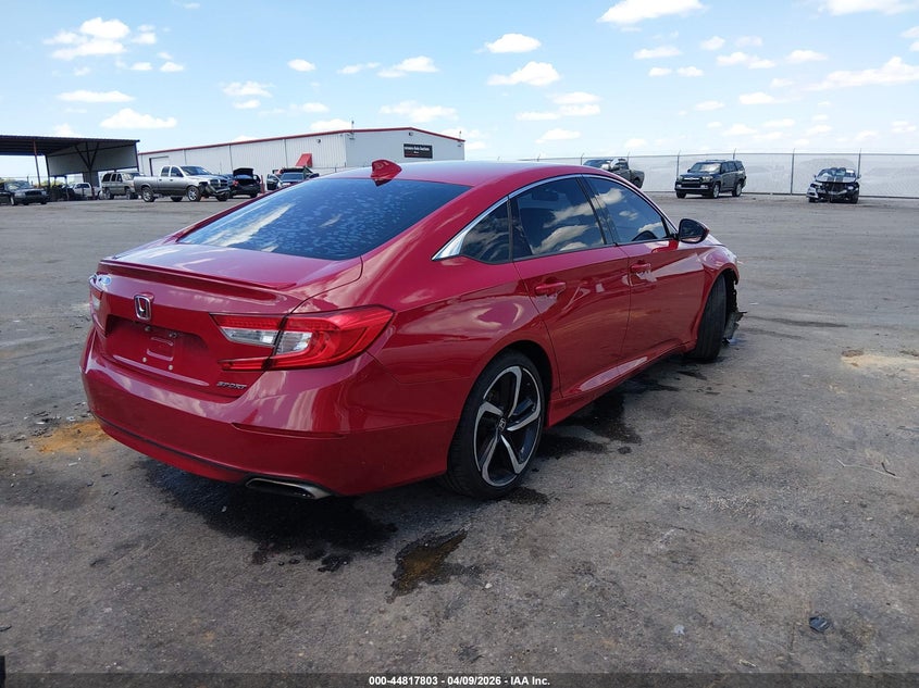2018 HONDA ACCORD auction photo 4
