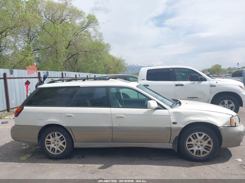 2001 Subaru Outback H6-3.0 VIN: 4S3BH806X17638236 Lot: 44817850