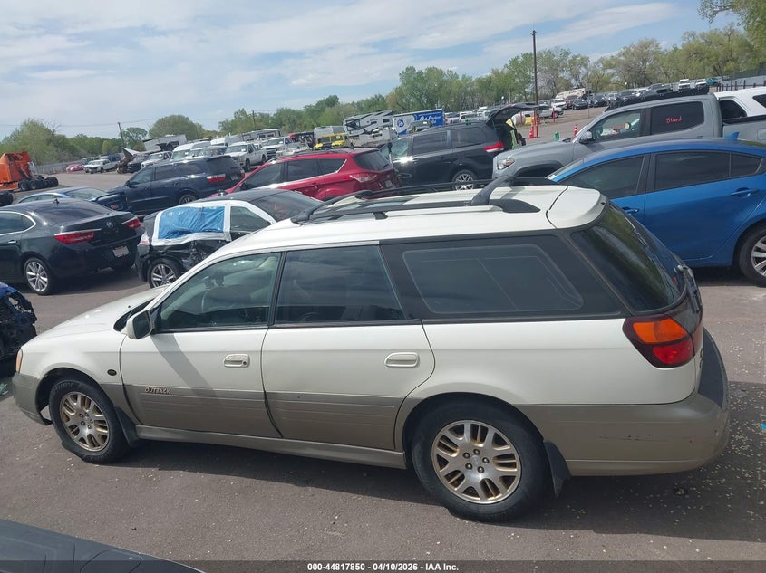 2001 Subaru Outback H6-3.0 VIN: 4S3BH806X17638236 Lot: 44817850