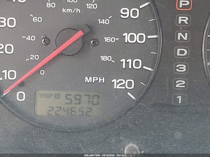 2001 Subaru Outback H6-3.0 VIN: 4S3BH806X17638236 Lot: 44817850